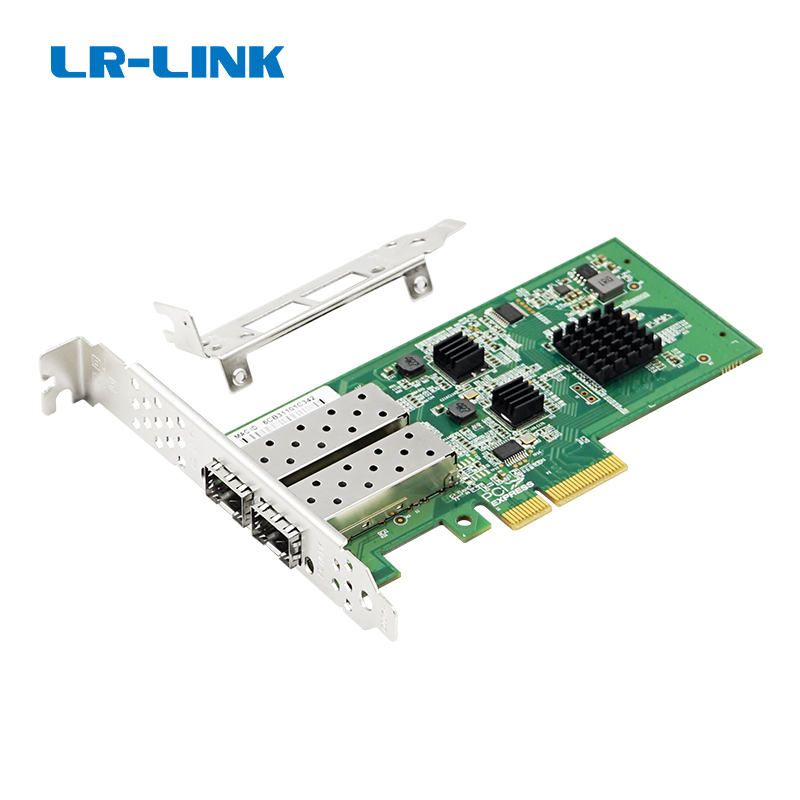 Adaptador de red Ethernet de doble puerto 1G SFP